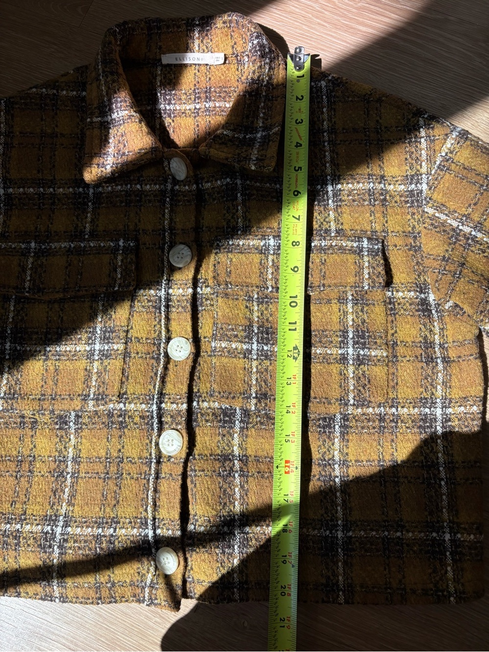 Moving Sale⏱️Ellison Plaid Jacket / Shirt - Picture 6 of 8